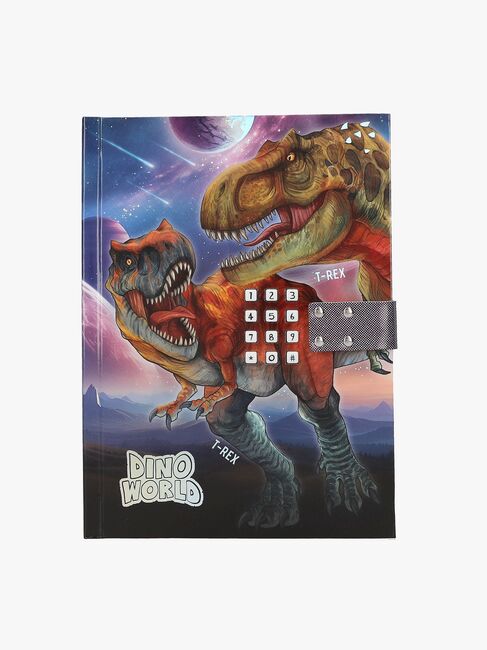 Dino World Dagbok med Kode & Musikk