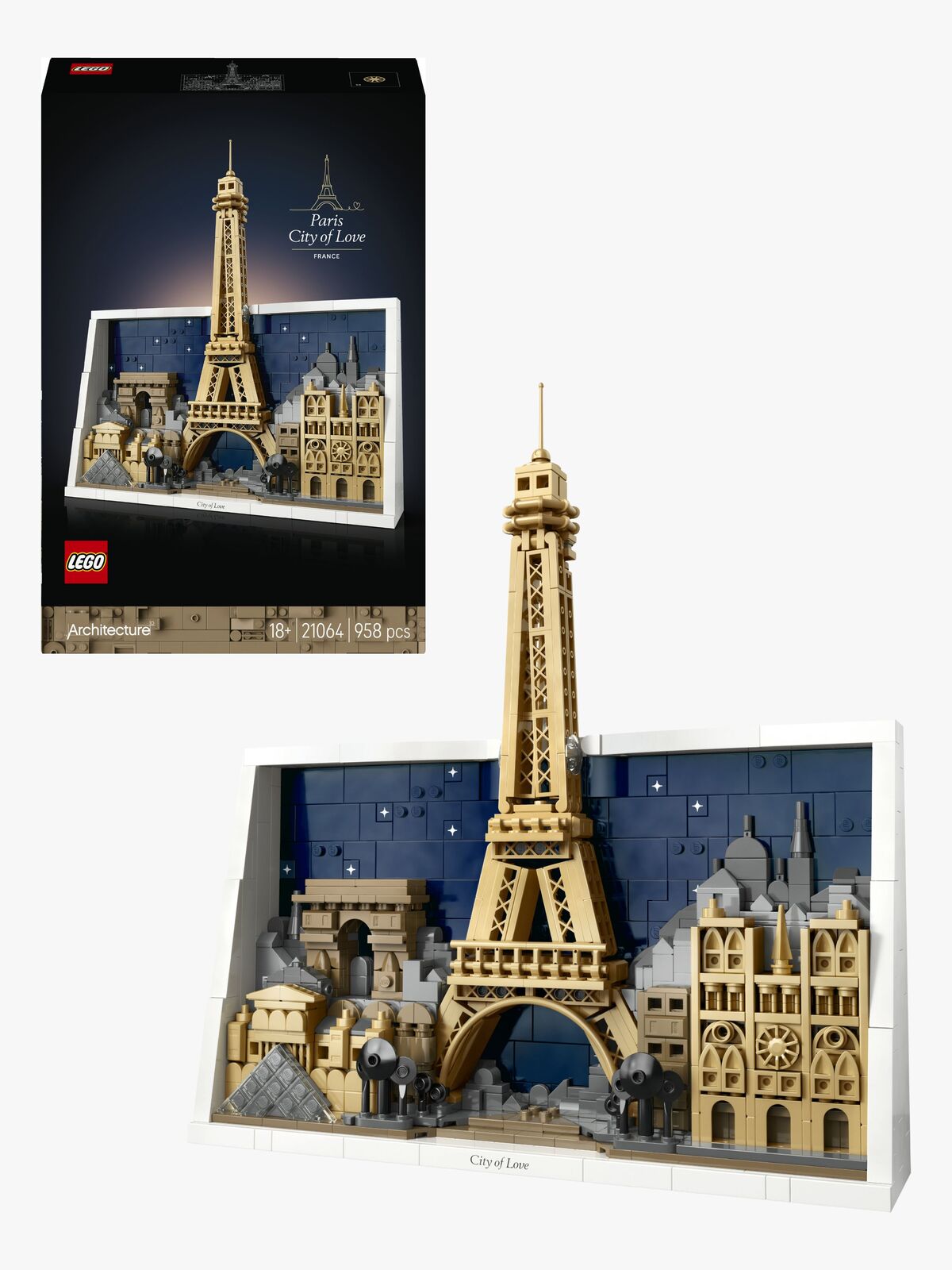 LEGO Architecture 21064 Paris – romantikkens by