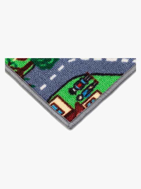 KMCarpets Vegteppe Gummiert Multi 133 x 170