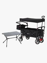 North 13.5 Porter Tralle, Black Inkl. Campingbord