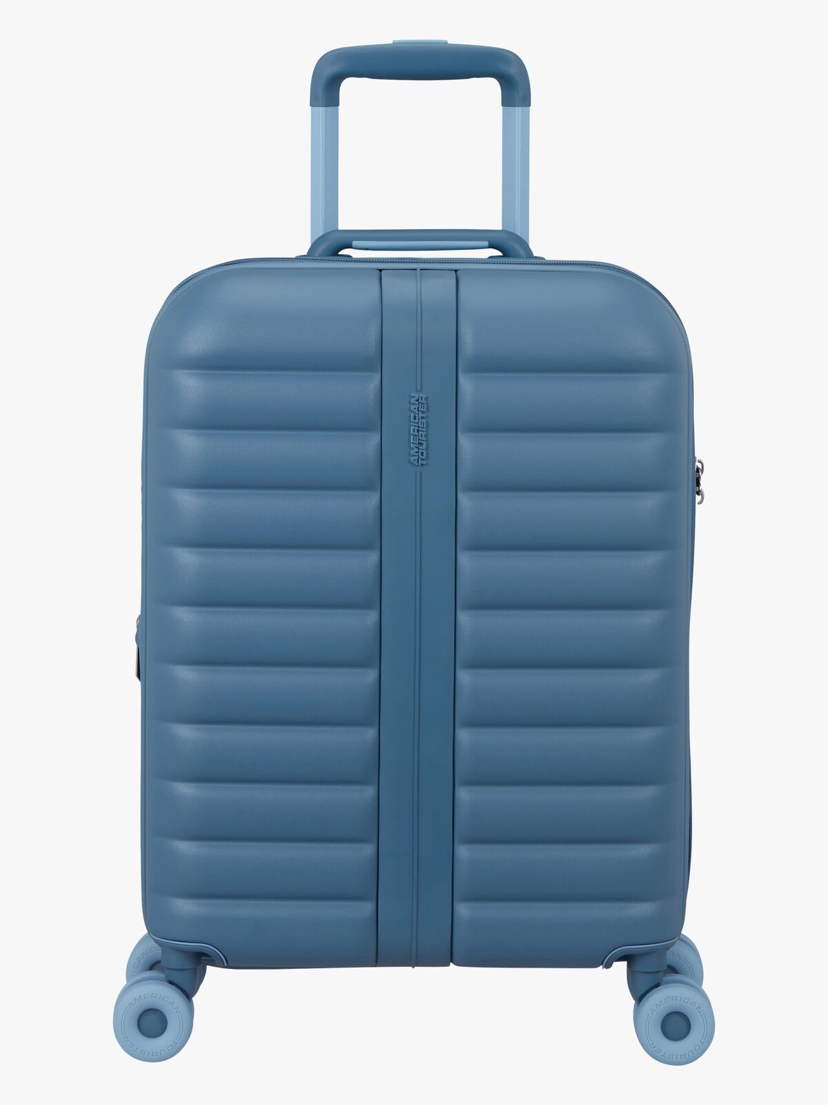 American Tourister Neovibe Spinner Koffert 37-43L, Steel Blue