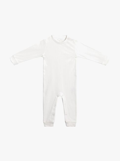 Tiny Treasure Maxime Jumpsuit 2-Pack, White