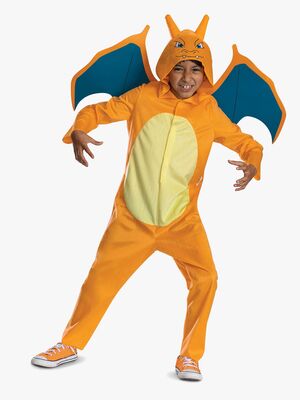 Pokémon Kostyme med Hette Charizard