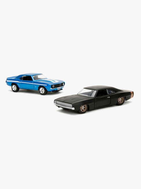 Jada Toys Fast & Furious Biler Doublepack Dodge Charger & Chevrolet Camaro 1:32