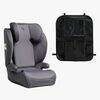 Beemoo Ride i-Size Beltestol inkl. Beemoo Smart Organizer, Mineral grey