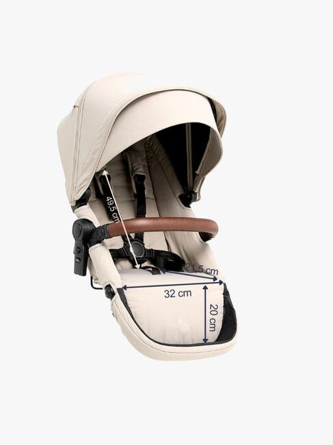 Beemoo Pro Max/Pro Multi 2 Søskensete, Latte Beige
