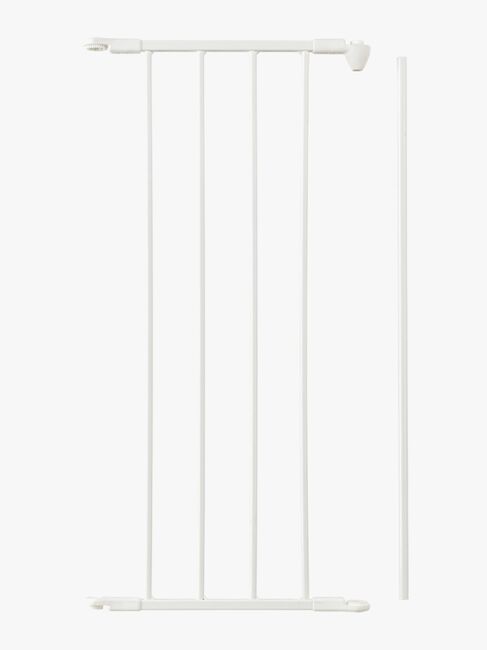 BabyDan Forlengning Sikkerhetsgrind Flex Medium 33 cm, Hvit