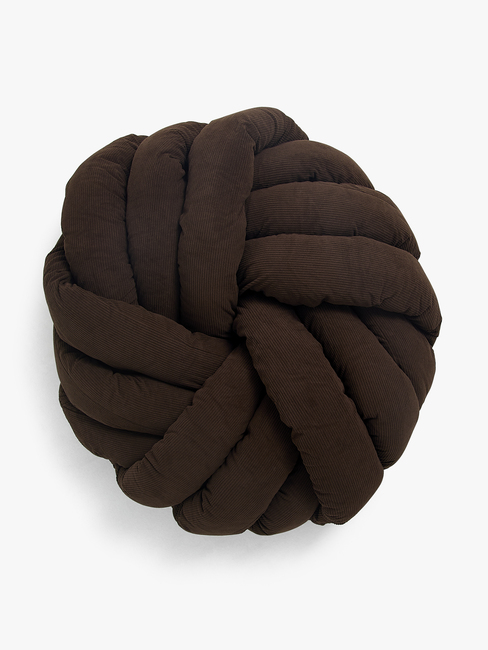 Alice & Fox BRADIE Puff, Brown Manchester