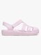 Crocs Classic Fisherman Kids Slippers, Pink Milk
