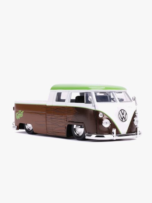 Jada Toys Marvel Bil med Figur Groot & Volkswagen Kombi Pickup 1:24