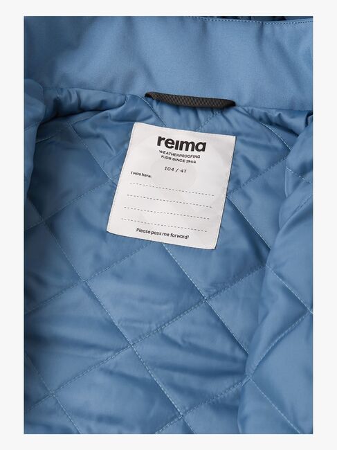 Reimatec Symppis  Polstret Skalljakke, Blue Ocean