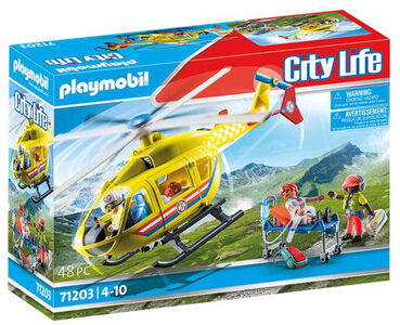 Playmobil City Life Medical Helicopter Byggesett
