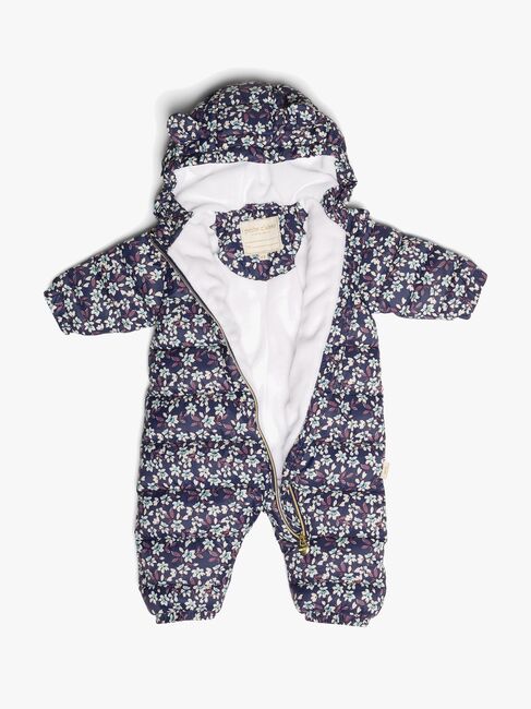 Petite Chérie Atelier Elise Babydress, Peacoat Flower