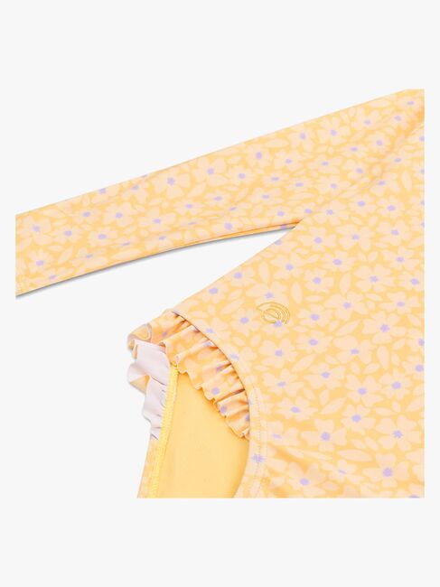 Swim Essentials  Langermet UV-Drakt, Florish Yellow