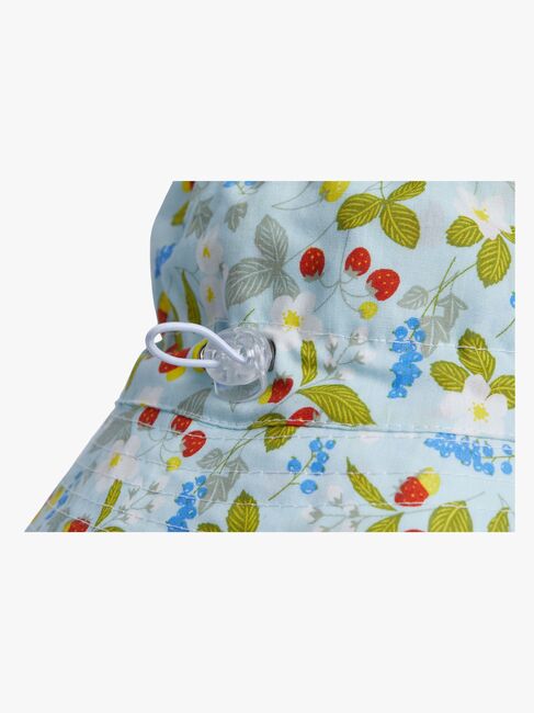 Nordbjørn Fjällbacka Solhatt med UV-beskyttelse, Strawberry Light Blue