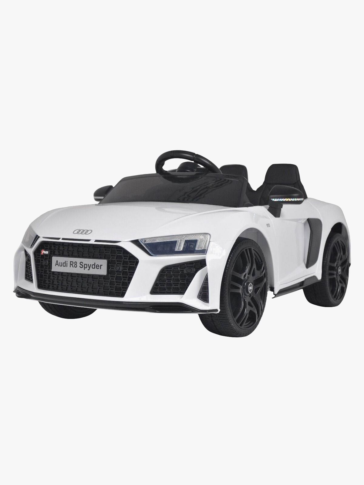 Audi R8 Spyder Elbil, Hvit