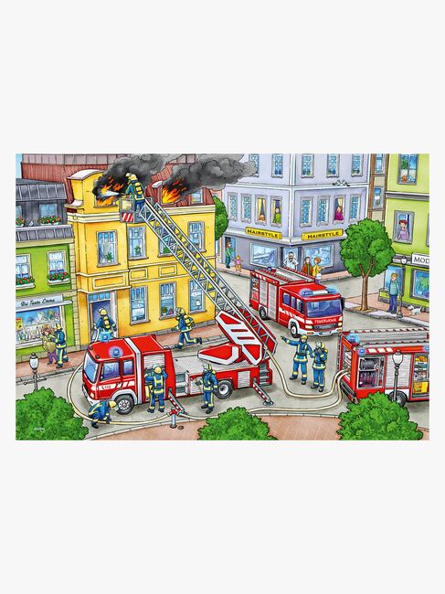 Ravensburger Puslespill Blålys på Vei 2x12 Brikker