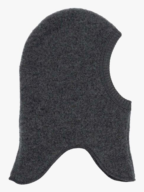 Mikk-Line Balaklava Merinoull, Anthracite Melange