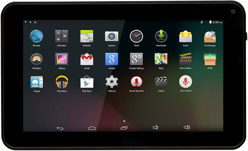 Denver TAQ-70332 Android tablet 7 tommer Quad Core, Svart