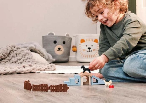 Schleich Hundehus med Valper