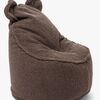 Furini Yogi Saccosekk Bouclé, Mørkebrun