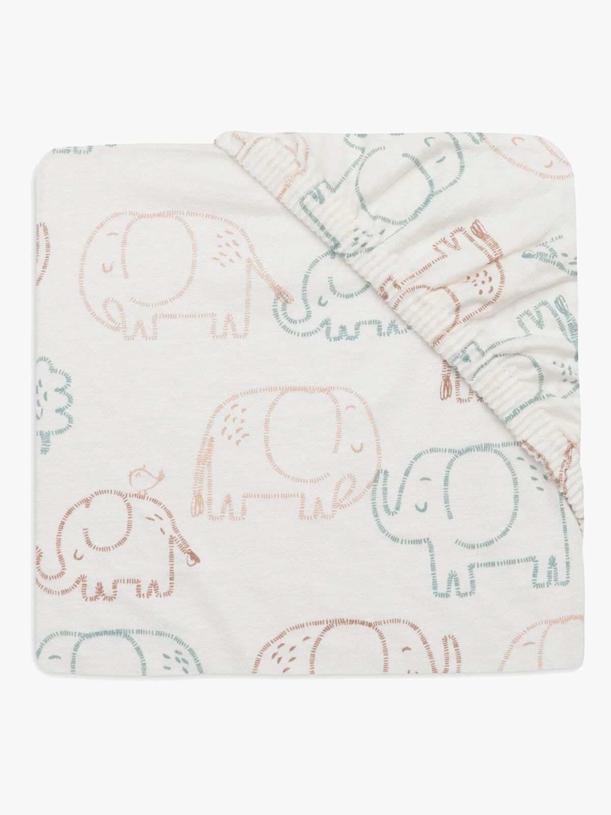 Jollein Stretchlaken 40x80, Elephant Tales