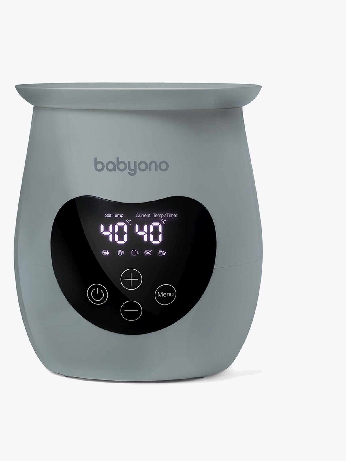 Babyono Honey Elektrisk Flaskevarmer og Sterilisator, Grå
