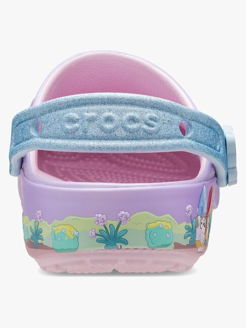 Crocs Bluey Kids Tøfler, Pink