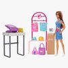 Barbie Lekesett med Dukke Make & Sell Boutique