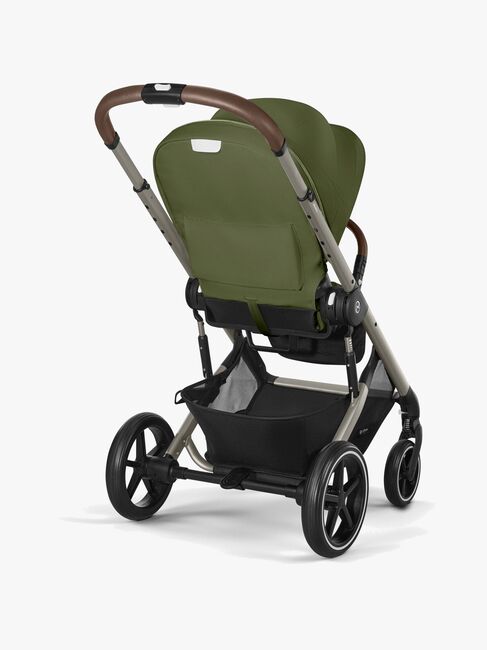 Cybex BALIOS S Lux Sportsvogn, Taupe/Moss Green