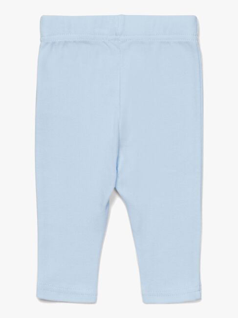 Tiny Treasure Lexi Leggings 2-Pack, Blue/Palm