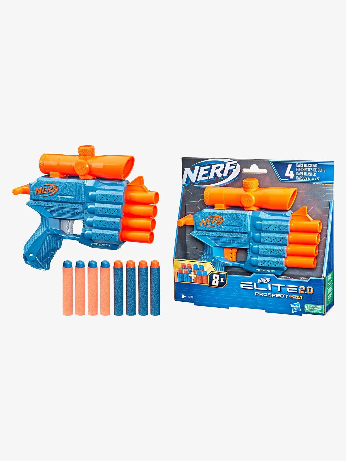 Nerf Elite 2.0 Prospect QS 4 Blaster
