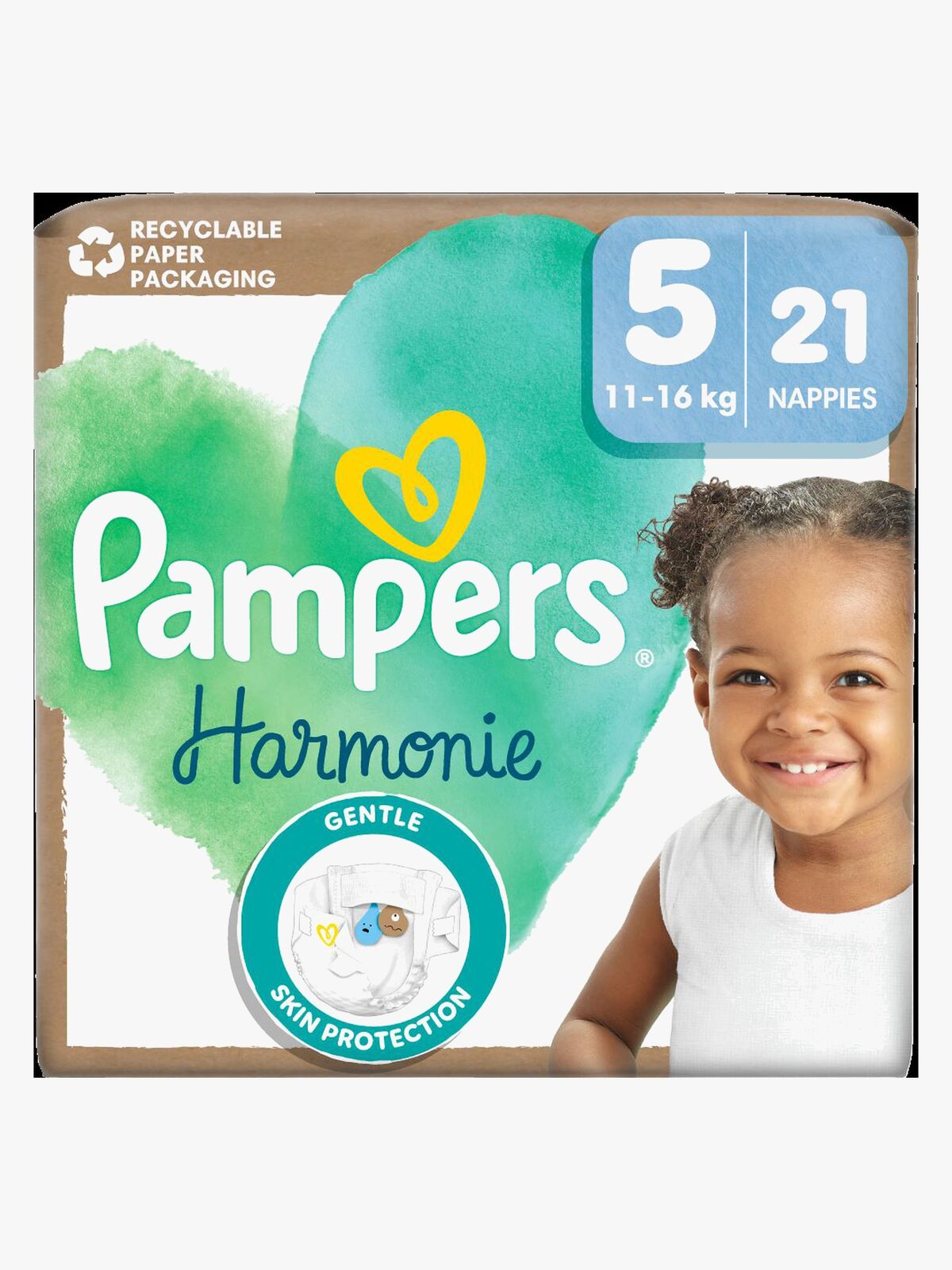 Pampers Harmonie Bleier Str 5 11-16kg 21-Pakk