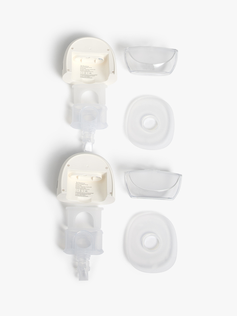 Beemoo CARE Wearable Slim Elektrisk Brystpumpe Dobbel, White