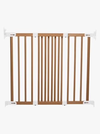 BabyDan Flexi Fit Skrugrind, Trefarget/hvit