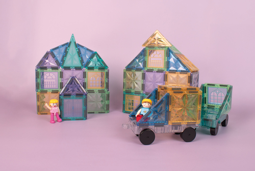 Playbox  Magnetiske Brikker Glitter 110 Deler