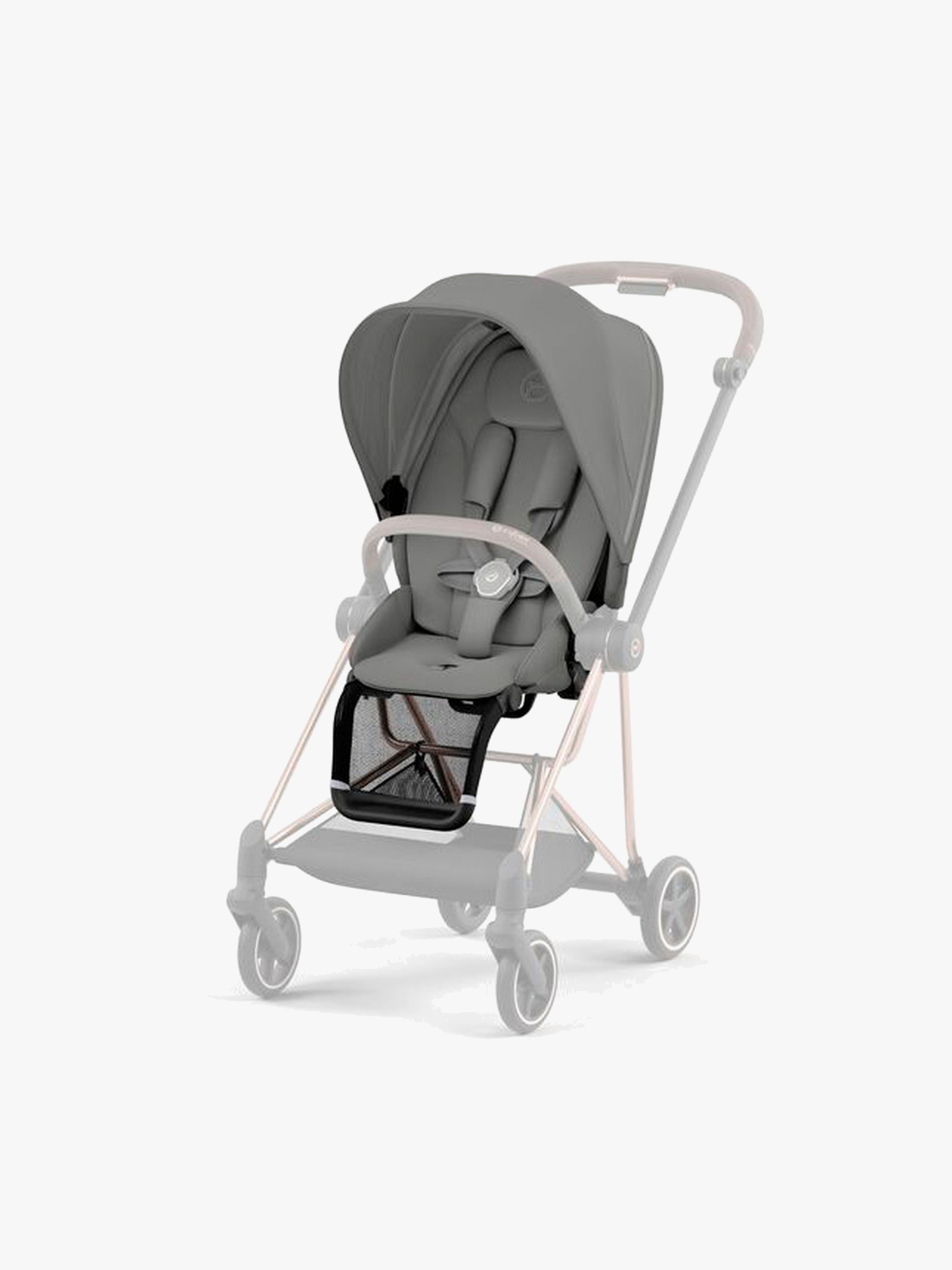 Cybex Mios Fargetrekk, Mirage Grey - Sittedeler