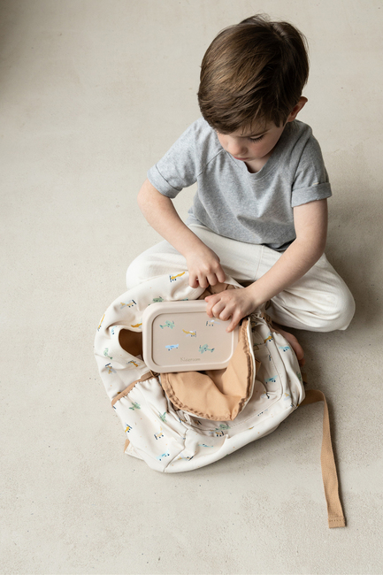 Kidzroom Silikon Matboks Small Talk, Beige