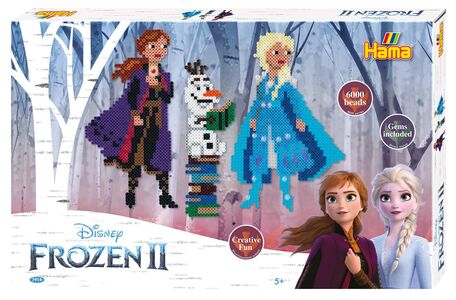Hama Midi Perler Stor Gaveeske Disney Frozen II 6000 stk