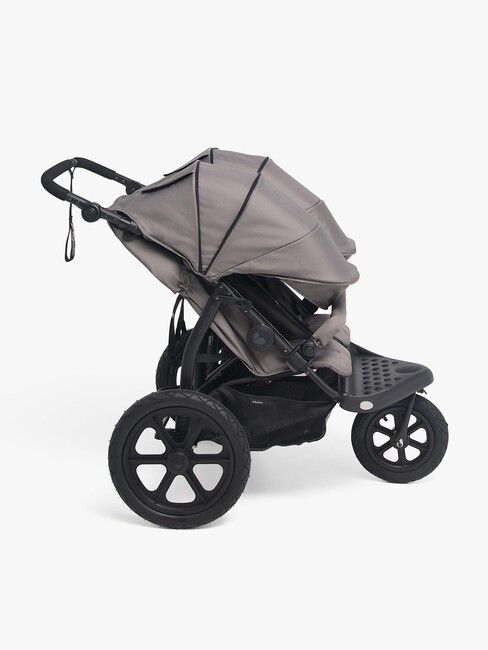 Beemoo Activity tvillingvogn for søsken, grå