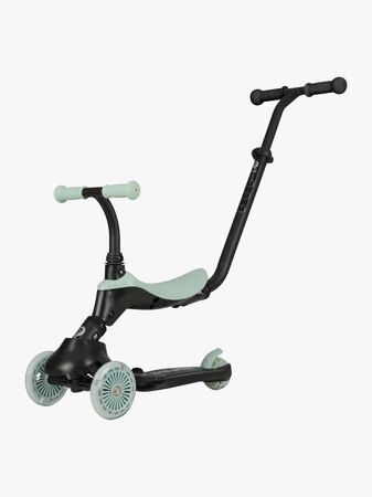 QPlay Sema Evo 5-in-1 3-hjuls Sparkesykkel, Grønn