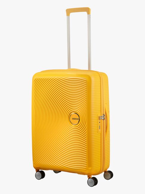 American Tourister Soundbox Spinner Koffert 71.5L, Golden Yellow