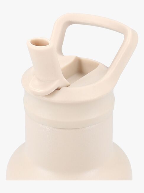 Kidzroom Stainless Steel Vannflaske 350 ml Small Talk, Beige