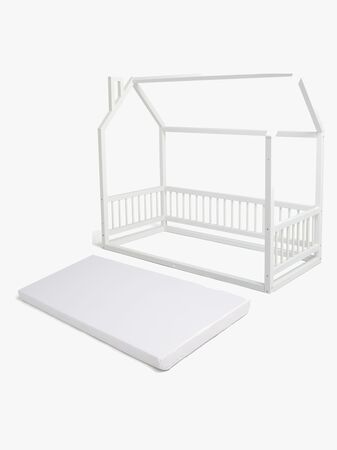 Minitude Nordic Mason Husseng med BabyMatex Carpathia Madrass 70x160 cm