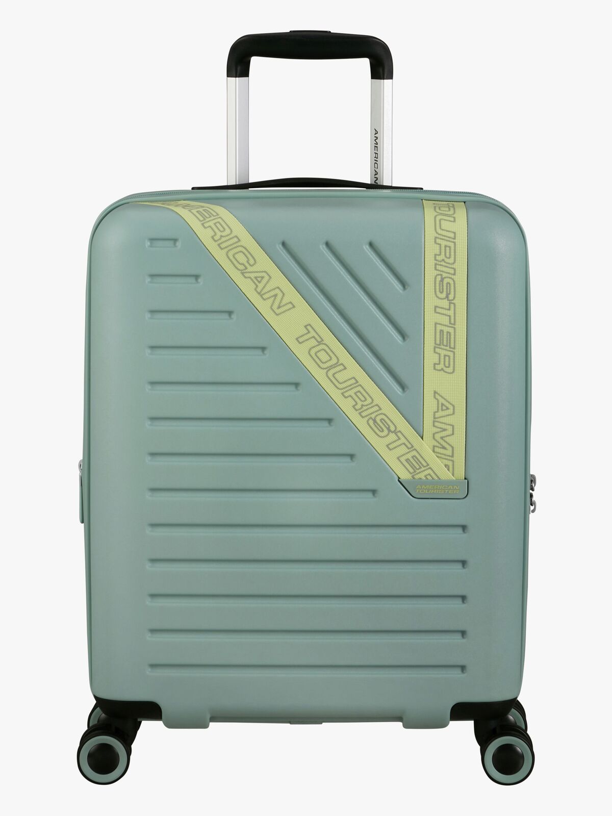 American Tourister Dynabelt Spinner Trillekoffert 36L, Misty Green