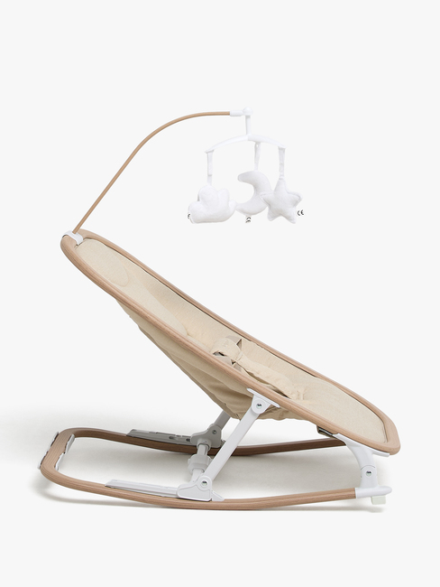 Beemoo PLAY Soothe Vippestol, Soft Beige/Nature