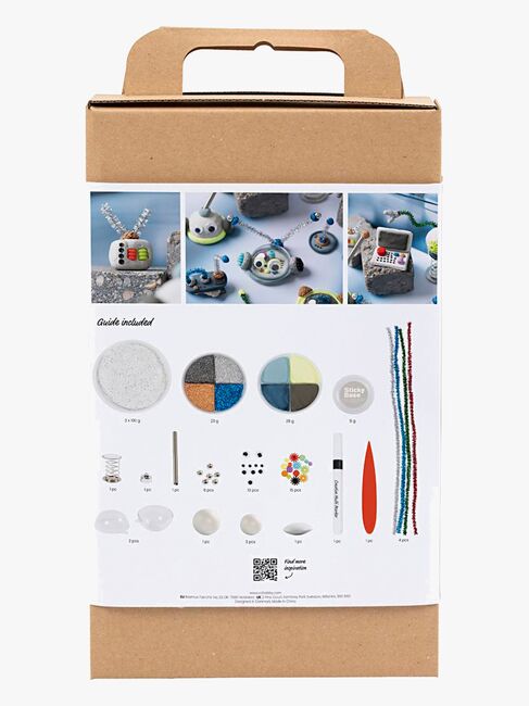 Creativ Company Hobbysett DIY Lufttørkende Leire Robot
