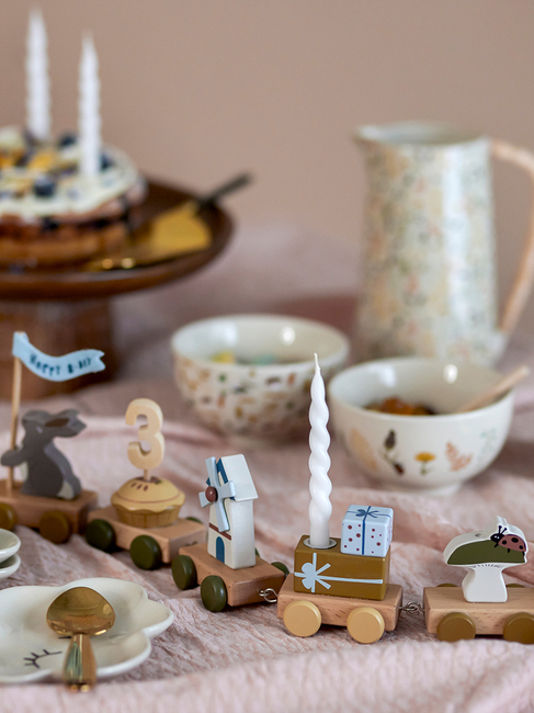 Bloomingville MINI Alfi Bursdagstog, Brun