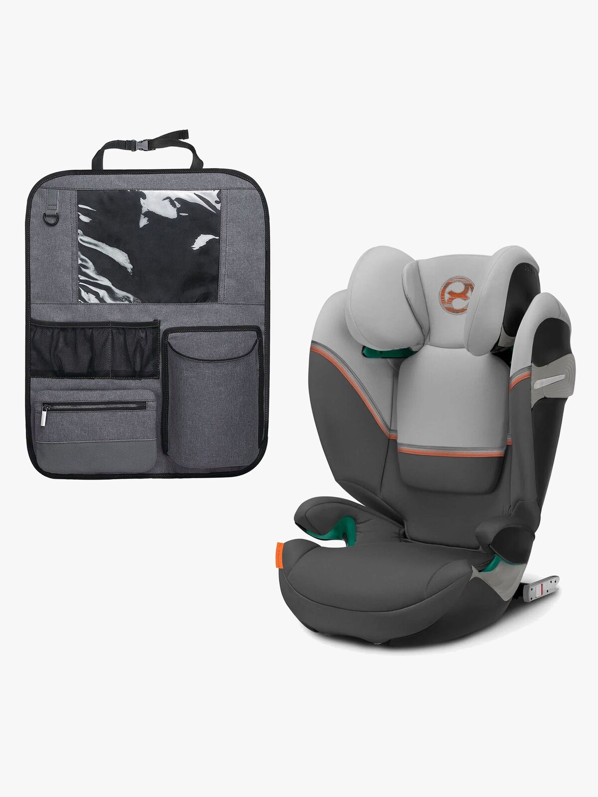 Cybex Solution S2 i-Fix Beltestol inkl. Deluxe Sparketrekk, Lava Grey