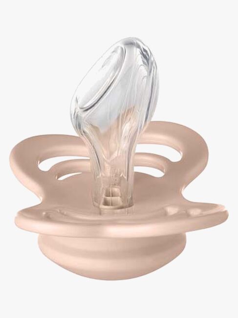 BIBS Couture Smokker 2-pack Latex Str 1, Ivory/Blush